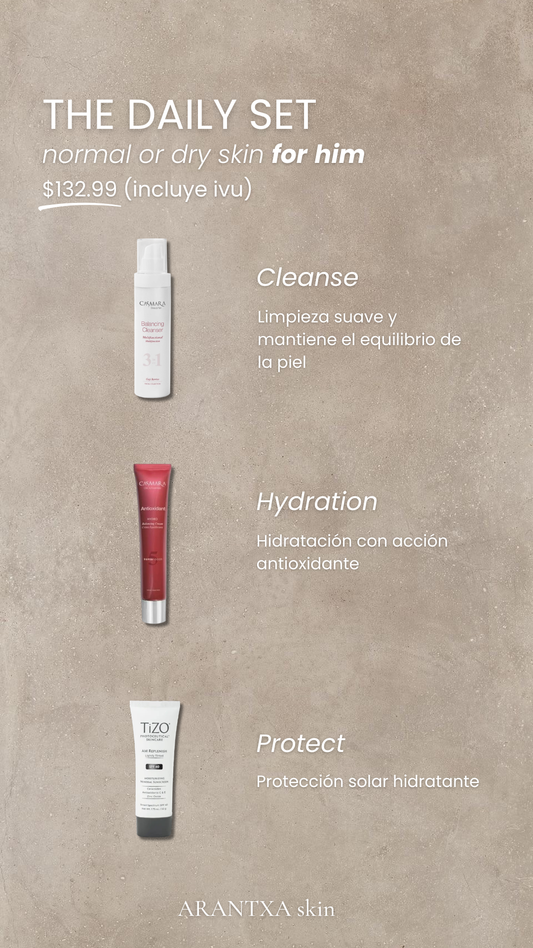 The Daily Set normal or dry skin