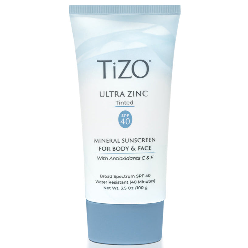 TiZO ULTRA ZINC Prot Solar Mineral Cara Cuerpo Color SPF40 100ml
